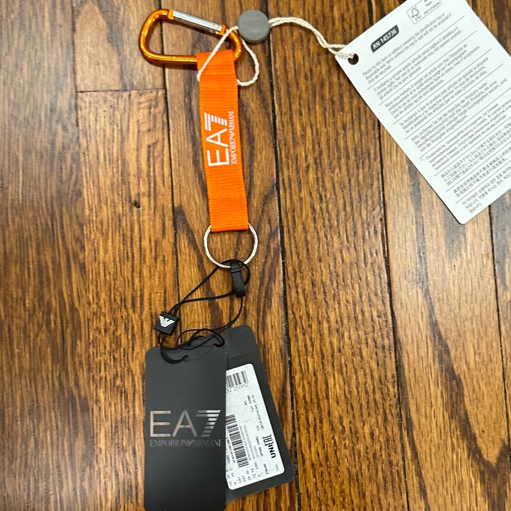 Emporio Armani Stylish Key Ring- new with tags!